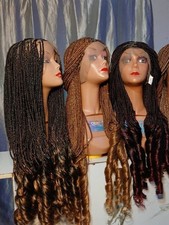 French Curl Braided Wig