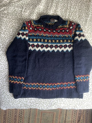 Chamula navy and red - and,