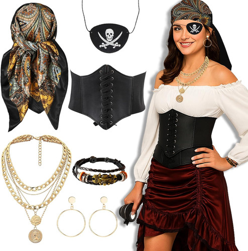 Women pirate costume - women's,