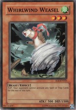 Yugioh Whirlwind Weasel EOJ-EN025 Common LP