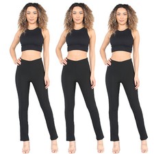 3X WOMENS BOOTLEG TROUSERS