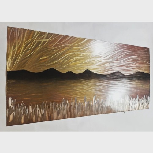 Modern abstract metal - , wall