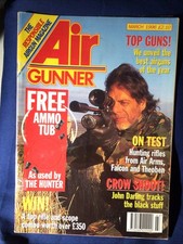 Air Gunner March 1996. Theoben Rapid 7/Falcon FN19EB/Terry Robb’s Pellet Maker.