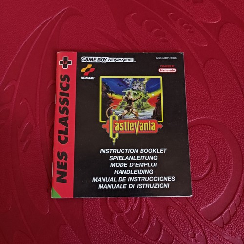 Castlevania nes classics gba - castlevania,