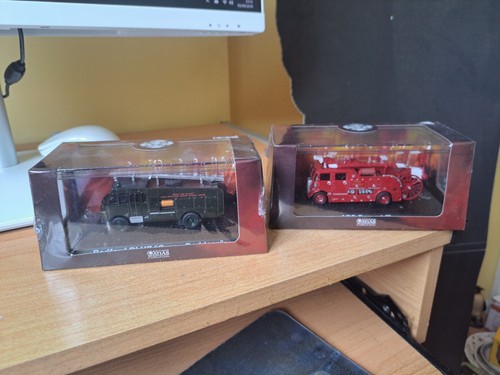 Two atlas fire engines - two,