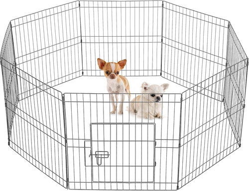 Metal dog pen for puppy - dog,