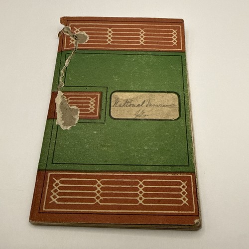 1919 1920 calendar notebook - calendar,