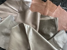 Leather Scraps and Offcuts from GH Leathers Assorted Colours and Sizes