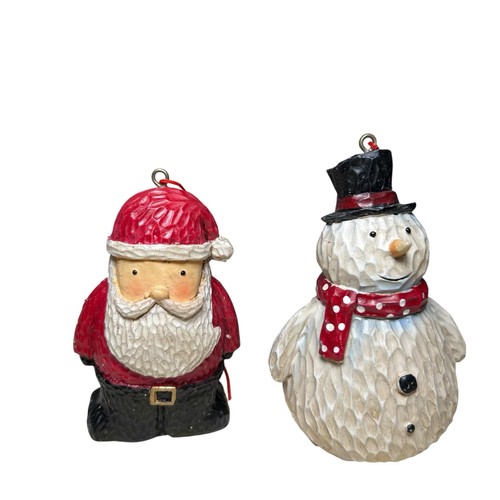 Snowman father christmas - &,