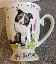Collie Pups Tea Mug The