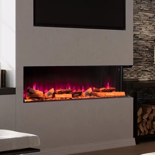 Electric fireplace panoramic - fireplace,