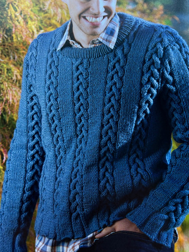 Mens aran weight - weight, 40-48"