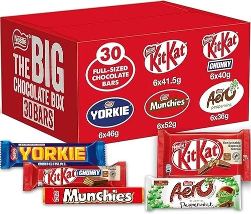 Nestle chocolate box - nestle, 30