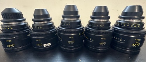 Cooke lens set - s4,