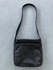 Gigi Black Leather Shoulder