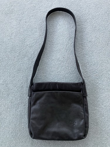 Gigi black leather shoulder - gigi,