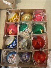 Vintage Hand-Painted Glass