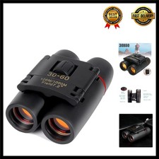 Lightweight 30x60 Binoculars with Low Light Vision for Bird Watching & Travel