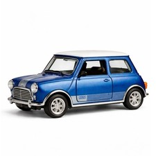 Blue Metallic Mini Cooper