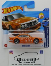 Hotwheels BMW 635 CSi Orange Hot Wheels 2025 JBB84 Mattel NEW Short Card