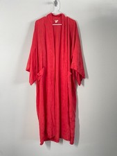 Vintage Jade Silk Kimono Maxi