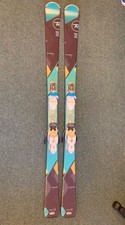 Rossignol 152cm Temptation 77 skis and Xelium 110 Bindings ladies intermediate