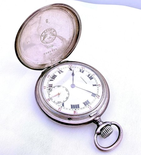 Longines full hunter silver - hunter,