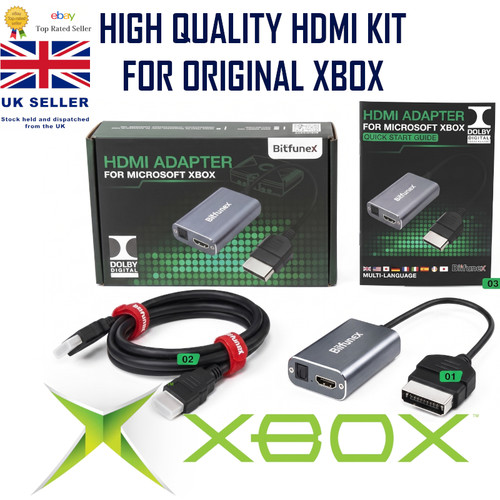 Xbox original console hdmi - original,