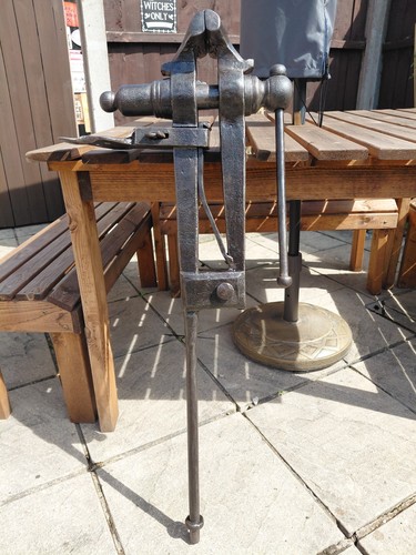 Blacksmiths leg vice - vice, 4.5"