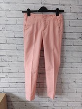 Zara Trousers Tapered Pink Size EUR 36