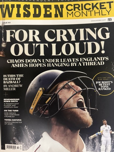 Wisden cricket monthly - wisden,