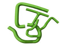 ✅green SILICONE RADIATOR