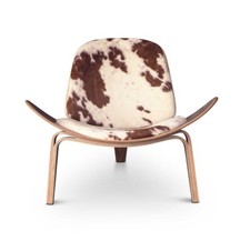 Stunning cow skin brown black