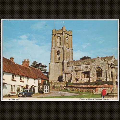 Aldbourne church and village - church,