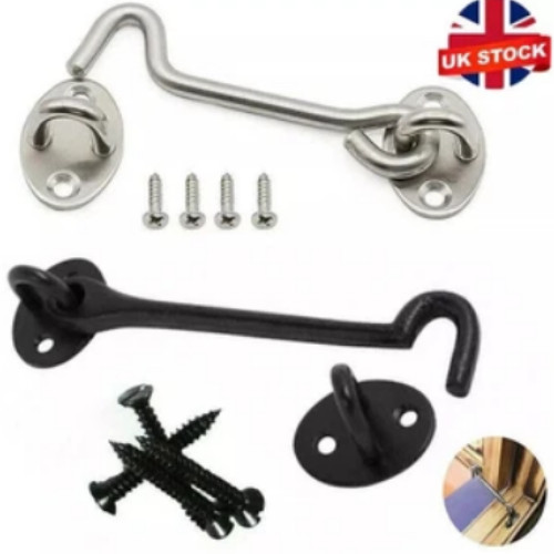 Cabin hook and - hook, lock