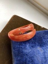 Vintage Bakelite Snake Bracelet Art Deco Egyptian Revival