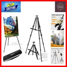 Portable Artist Easel - Compact Design with Adjustable Height for Easy Transport