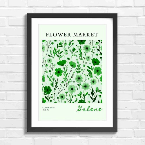 Floral market botanical - floral,