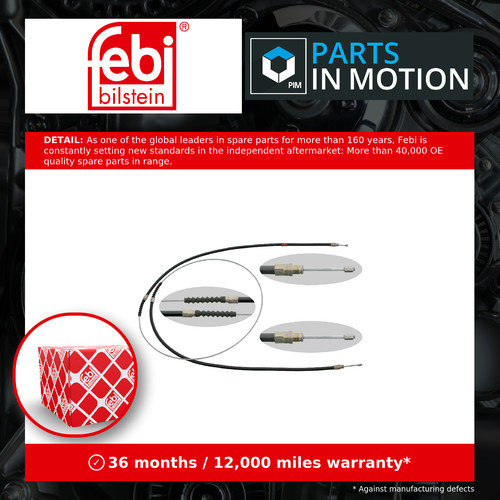 Handbrake cable fits citroen - cable,