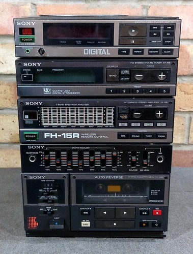 Sony 15r stereo system - fh-15r,