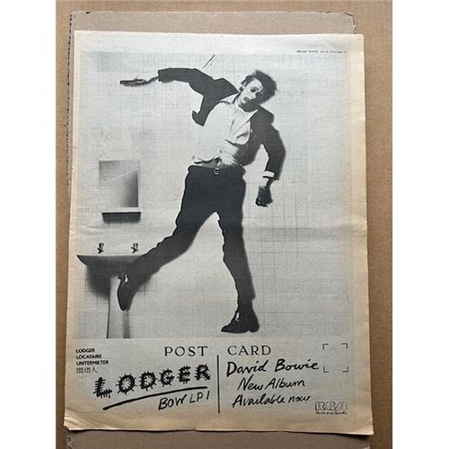 David bowie lodger - david,