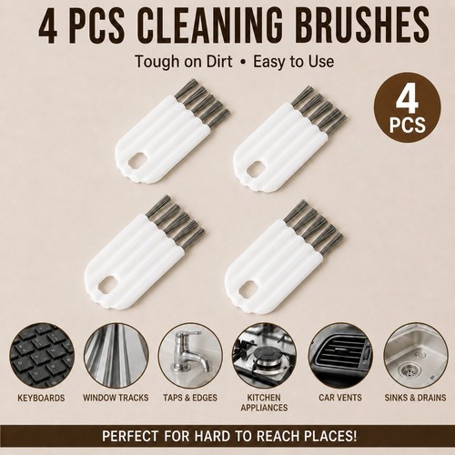 4pcs cleaning brush set - 4pcs,