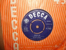 KATHY KIRBY,  DANCE ON,  DECCA