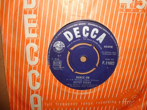 Kathy kirby dance decca - kirby,, on,
