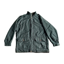 Baracuta Classics Coat Men Large Green Country Heritage Field Full Zip Button