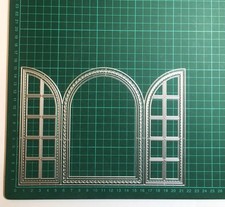 Large 8pcs Window Card Shape Die Set - Largest Die Measures 21 X 14.8cm