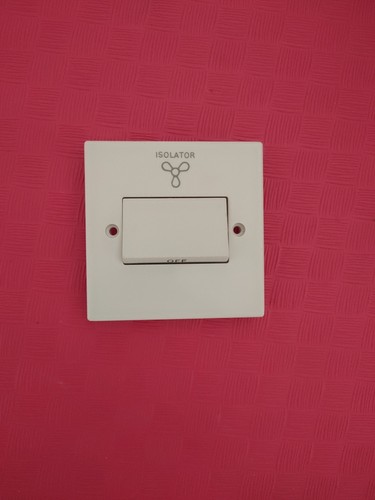 Legrand fan isolator switch - fan,