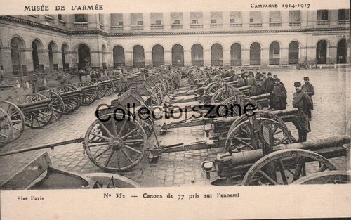 Wwi captured german artillery - wwi,