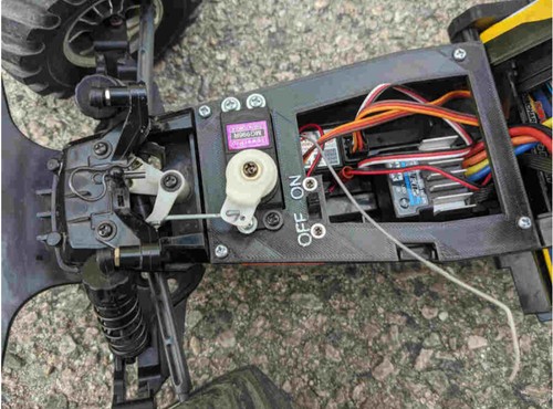 Upgrade servo mount - servo, for