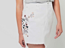 Miss Selfridge White Embroided